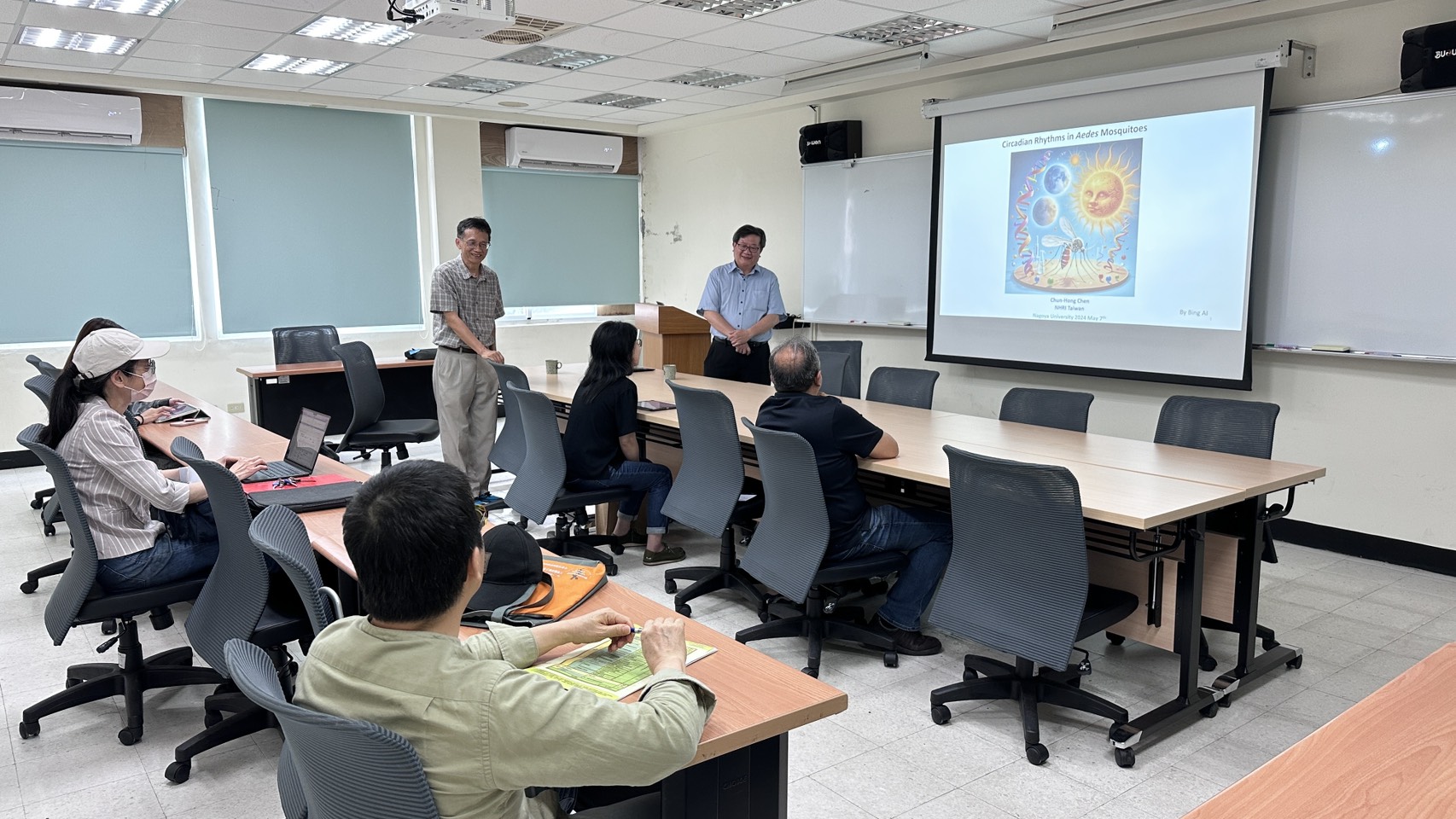 2025.05.06 Keynote Speech on Circadian rhythm in Aedes aegypti